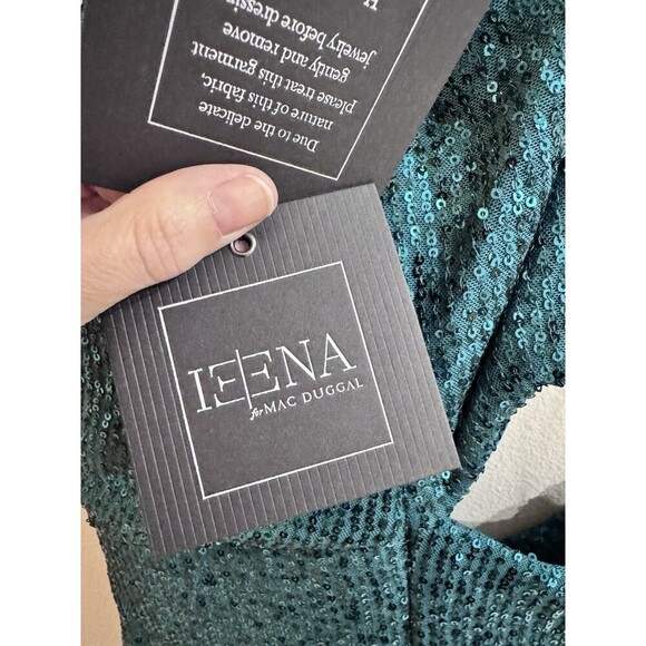 Ieena for Mac Duggal 42022 Cutout Waist One Shoulder Dress Size 4 New MSRP $398 - Picture 10 of 11